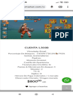 Venta Cuentas