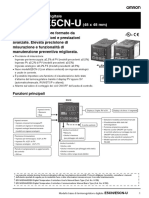 E5CN/E5CN-U: Termoregolatore Digitale (48 X 48 MM)