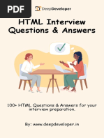 HTML Question Answers