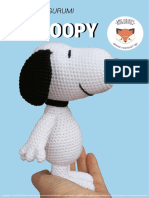 Snoopy Woodstock Amigurumi Crochet Pattern