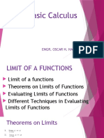 Basic Calculus Week 1