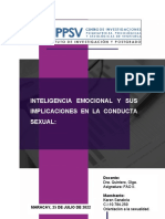 Inteligencia Emocional y Sus Implicaciones en La Conducta Sexual