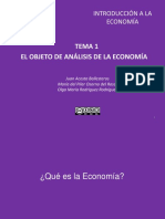 Tema1 - Presentacion - Definición de Economía