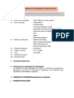 Experiencia de aprendizaje 1er bimestre 2023 CEBA Alberto Leveau