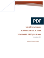 Estadística PDLC Arequipa Al 2040