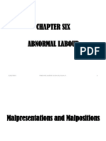 Chapter Six Abnormal Labour: 3/28/2023 Maternity and RH Lecture by Kusse U. 1