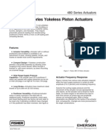 Fisher 480 Series Actuator Guide