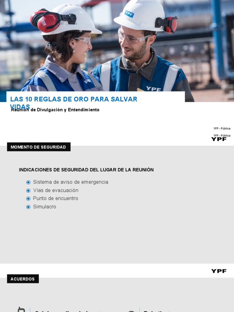 10 Reglas de Oro para Salvar Vidas | PDF | Seguridad vial | Valores