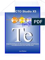 T-TECTO Studio X5 - Introductory Tutorial (Earthquake - Prediction)