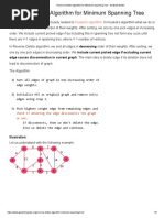 Reverse Delete Algorithm For Minimum Spanning Tree