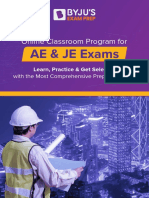 AE & JE Exams: Online Classroom Program For