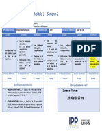 Organización Módulo 1 - Semana 2