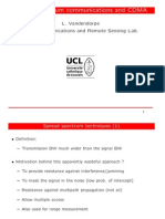 Spread Spectrum Communications and CDMA: L. Vandendorpe UCL Communications and Remote Sensing Lab