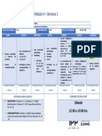 Organización Módulo 4 - Semana 1