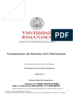 Derecho Civil Patrimonial Tema 3