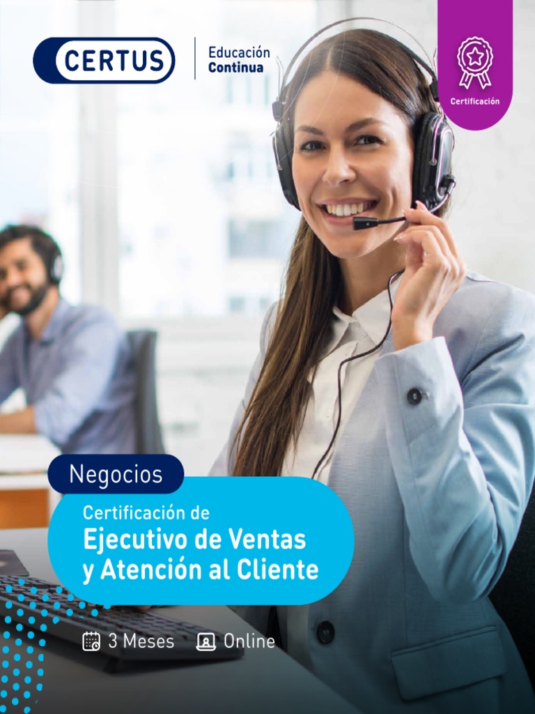 Certificación en Ventas y Atención al Cliente | PDF | Cliente ...