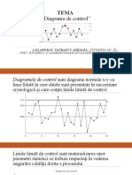 Tema Diagrama de Control": A Elaborat: Patrașcu Adriana, Studenta An. Iii