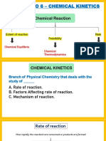 Chapter No 6 - Chemical Kinetics