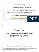 Java Chapter One