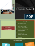 Material Costing