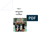 Tema 5 - Iniciación Al Voleibol