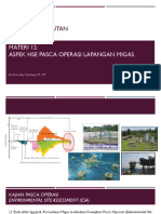 Modul - Aspek HSE Pasca Operasi Hulu Migas