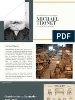 Michael Thonet precursor del diseño de muebles