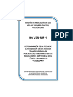 Ba Ven-Nif-4: Boletín de Aplicación de Los Ven-Nif Numero Cuatro, Versión Uno