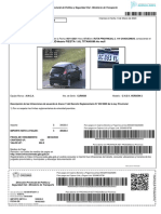 Situacion: Infraccion: Dirección Provincial de Política y Seguridad Vial - Ministerio de Transporte