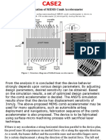 Design Optimization of MEMS Comb Accelerometer