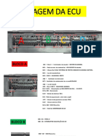 Pinagem da ECU de veículo Mitsubishi com motor 4D56