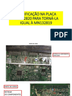 Modificação Na Placa MN132820 para MN132819