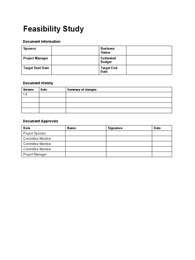 Feasibility Study | PDF | Feasibility Study | Cost–Benefit Analysis