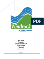 Portable Analyzer Da/Ha/Ma/Pa/Va Operations Manual: © Windrock, Inc. 2011