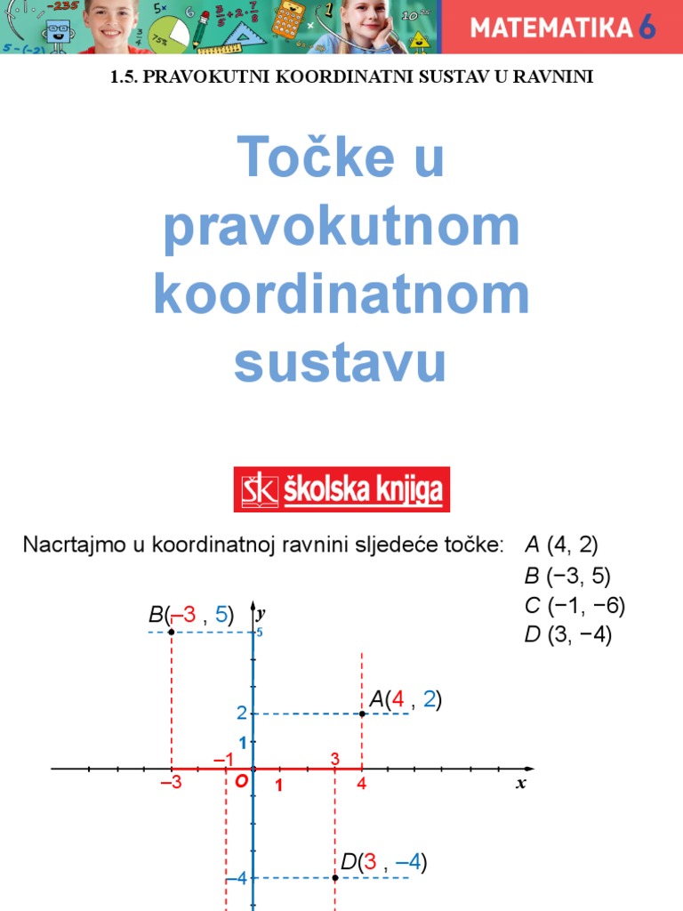 1 5 Tocke U Koordinatnom Sustavu | PDF
