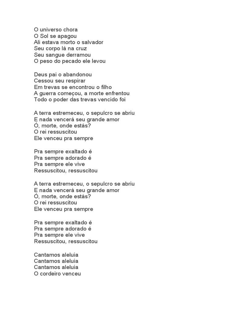 O Universo Chora | PDF