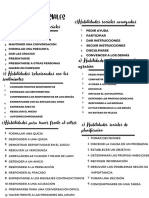 Clasificacion Habilidades Sociales