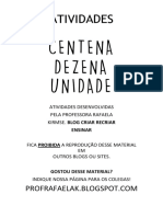 Atividades: Atividades Desenvolvidas Pela Professora Rafaela Kirmse. Blog Criar Recriar