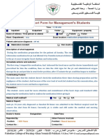 Incidence Report