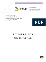 SC METALICA SA ORADEA