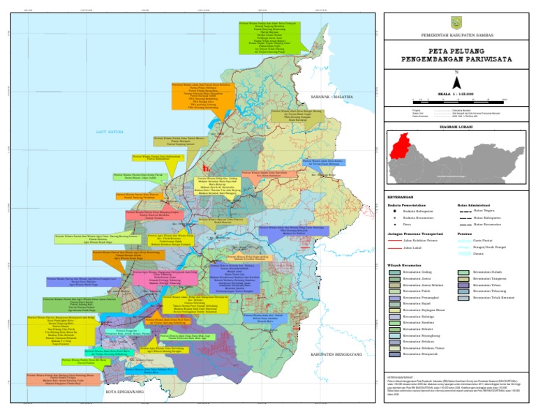 Peta Potensi Pariwisata ( 155 x 120 ) | PDF