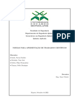 Faculdade de Engenharia Departamento de Engenharia Química Licenciatura em Engenharia Química Química Aplicada