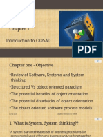 Introduction to Object Oriented Software Analysis and Design