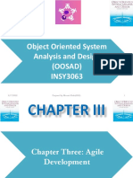 Object Oriented System Analysis and Design (Oosad) INSY3063: Prepared by Meseret Hailu (2022) 1 5/17/2022