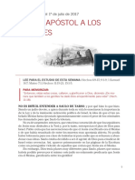 Pablo: Apóstol A Los Gentiles: Lección 1: para El 1º de Julio de 2017