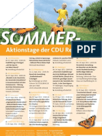 Sommeraktionstage der CDU Rems-Murr