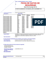 Ficha Técnica de Seguridad LEXMARK