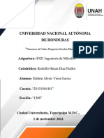 Universidad Nacional Autónoma de Honduras: Asignatura: II421 Ingeniería de Métodos