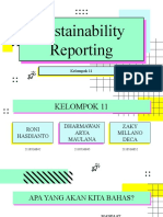 Sustainability Reporting: Kelompok 11