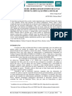 Possibilidades de Abordagem Do Ensino de Lutas Como Conteúdo Na Educação Física Escolar